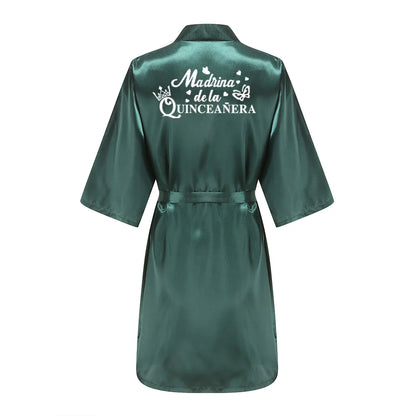Mis XV Bathrobes Princess Sweet 15 Years Girl Birthday Party Mis Quince Años Robes Quinceanera Robe