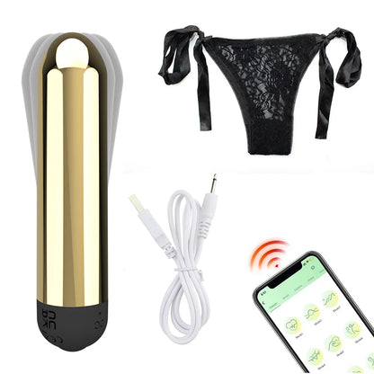 Vibrating Panties Wearable Vibrator Bullet Mini Vibrators Nipple Clitoris Stimulator G-Spot Vagina Sex Toys for Women 18+