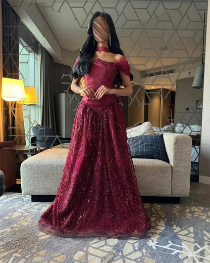 JDY Custom Special Occasion Dress Evening Gown Luxury Gown 2025 Sharon Happy Evening Dress Ball Gown "فساتين سهرة"
