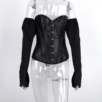 Fashion Sexy Body Shapers Women Gothic Lingerie Corsets Top Fajas Slimming Shapewear Bustiers Female Underbust Corset Clothing