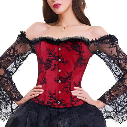 Fashion Sexy Body Shapers Women Gothic Lingerie Corsets Top Fajas Slimming Shapewear Bustiers Female Underbust Corset Clothing