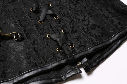 Women Bustiers Corsets Medieval Viking Pirate Costume Gothic Leather Overbust Corselet Steampunk Corset Vest Bustiers