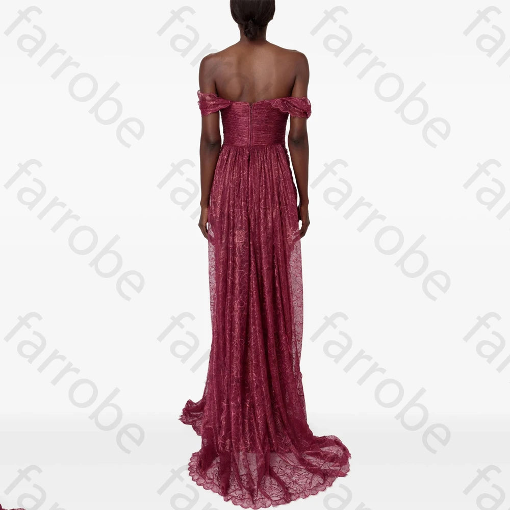 Elegant Mermaid Evening Dresses Off The Shoulder Formal Occasion Dress Exquisite High Quality Prom Party Gowns Women Customized