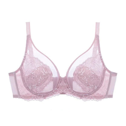 MOYISU Sexy Tushy Underwear Women's Big Boobs Small Boobs Hottie Set Ultra Thin Push-up Breast Anti-sag Soft Underwire Bra AB CD