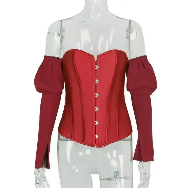 Fashion Sexy Body Shapers Women Gothic Lingerie Corsets Top Fajas Slimming Shapewear Bustiers Female Underbust Corset Clothing