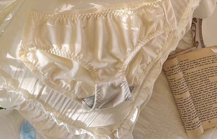 Japanese Anime Bra Set Victoria's Style Style Half Cup Minimiser & Knickers | Push Up for Small Chest Retro Lingerie Bride Gift