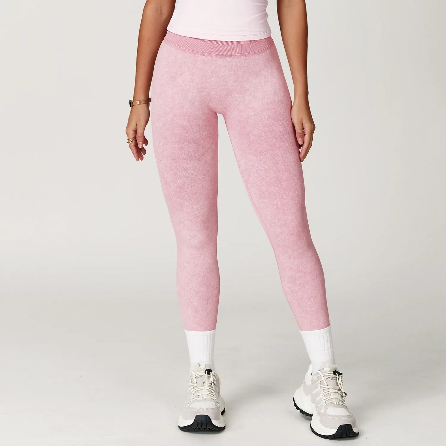 Yoga Pants Impact Leggings Women Seamless Sports Yoga Pant High Waist Ribbed Gym Clothes Fitness Workout Wear Scrunch Bum Tights
