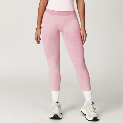 Yoga Pants Impact Leggings Women Seamless Sports Yoga Pant High Waist Ribbed Gym Clothes Fitness Workout Wear Scrunch Bum Tights