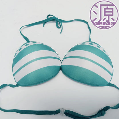 Anime Two Years Later Nami Cosplay Bra Women Rope Strap Brassiere Breast Form Bust Bodice For Halloween