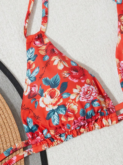 2025 Beach Bikini Carnival Party New Outdoor European, American, Japanese and Korean New Sports Bikini Casual Style