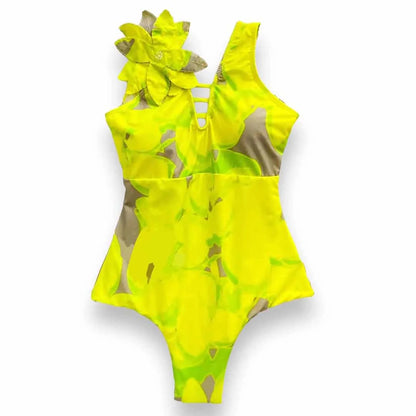 2025 New Sexy V-Neck One Piece Swimsuit Belt Swimwear Women Ruffle Monokini Push Up Swim Suit Colorful Bathing Suit Female Beach