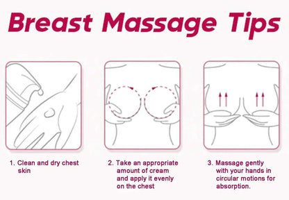 Natural Breast Enlargement Cream Chest Lift Firm Enhancer Care Oil Butt Breast Plump Growth Massage Boobs Bigger Sexy Body Care