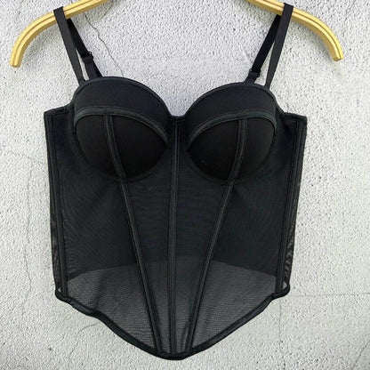 Underwear Bustiers Slimming Lingerie Shapewear Top corset underbust Women Clothes Streetwear Sexy Body Bra Clothing Club