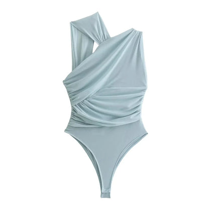 MUJER 2025 Woman Body Leopard Print Mesh Sleeveless Bodysuit Women Summer Tulle Off Shoulder Tight Bodysuit Lingerie Sexy Body