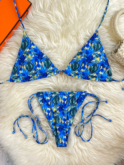 Sexy Micro Tie Brazilian Bikini Women Inspired Swimwear Designer Female Swimsuit Two-pieces Bikini set Bather Bathing Suit Vacay
