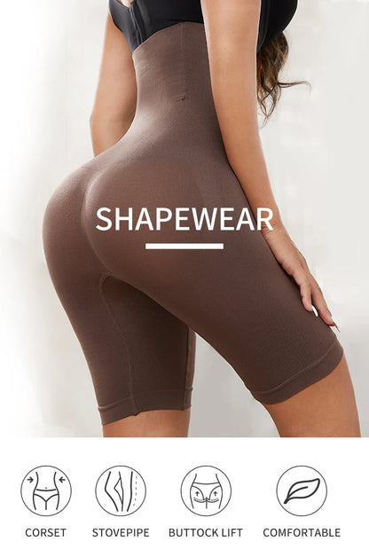 FallSweet Shapewear Women Tummy Control Shorts Hight Waist Body Shaper Panties Butt Lifter Plus Size Slimming Bodysuit XS-6XL