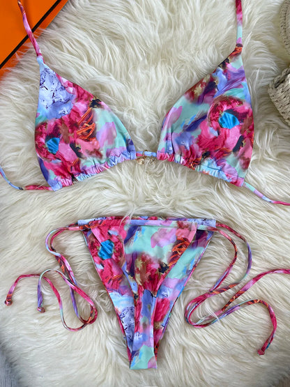 Sexy Micro Tie Brazilian Bikini Women Inspired Swimwear Designer Female Swimsuit Two-pieces Bikini set Bather Bathing Suit Vacay