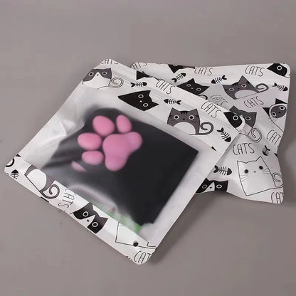 Cat Paw Pad Sock Pink Cute Lolita Thigh High Socks For Adult Children Women Cosplay 3D Kitten Claw Stockings