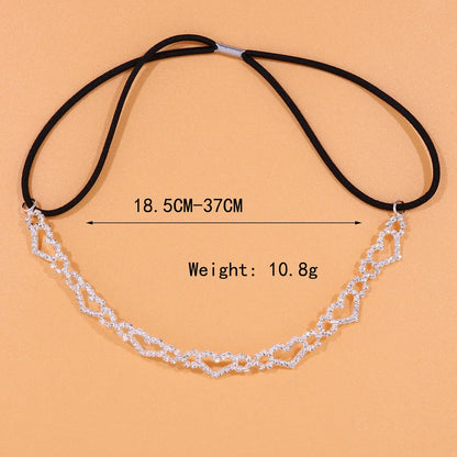 Sexy Rhinestone Heart Leg Garters Belt for Women Wedding Accessories Romantic Geometric Crystal Leg Chain Nightclub Gift