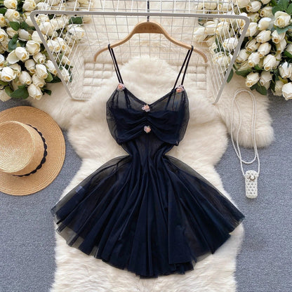 Sexy Lace Gauze Patchwork Strap Bodysuit Hollow Sleeveless Slim backless Women Erotic Lingerie Hotsweet Bow Night Maid Cosplay
