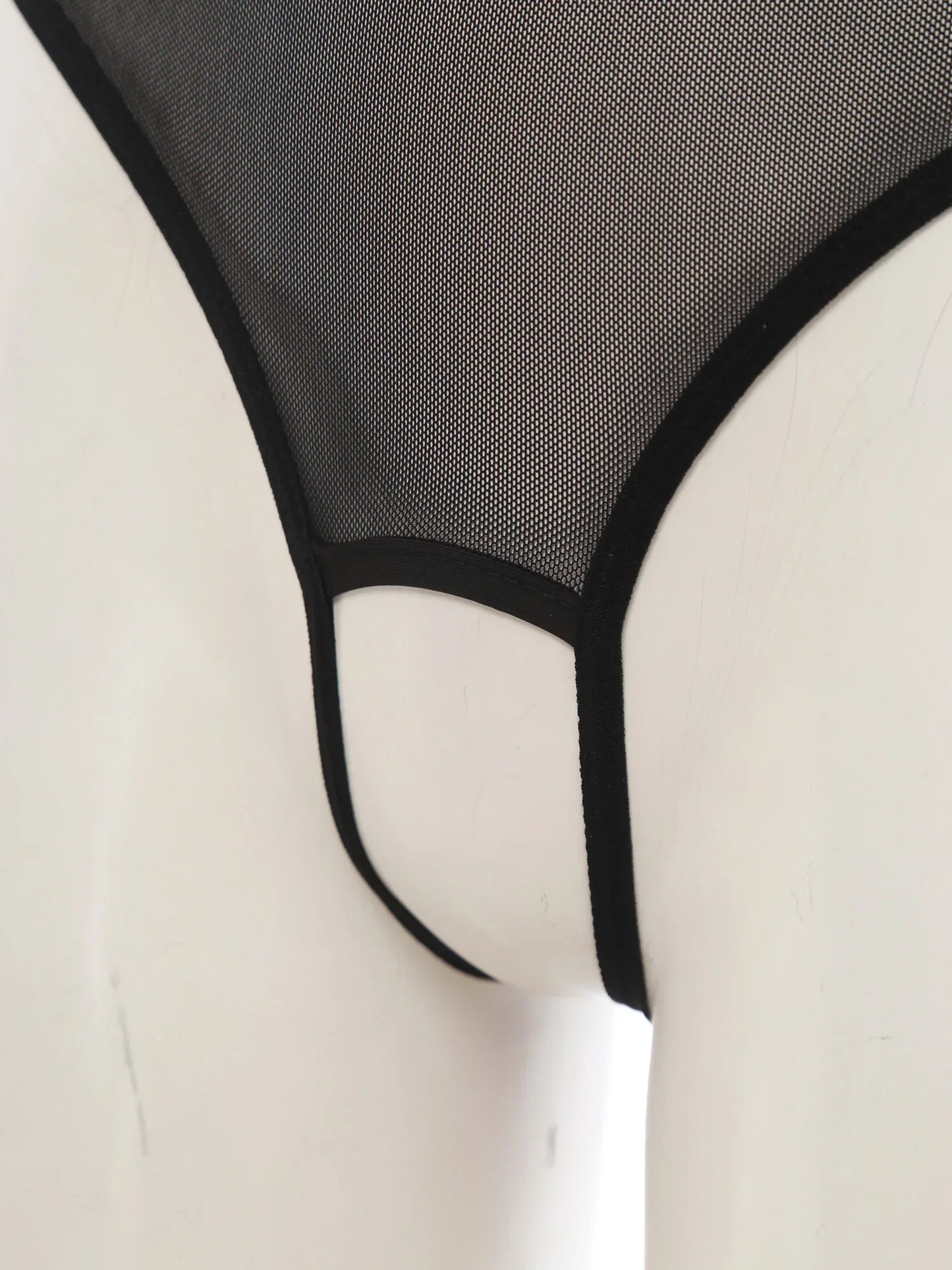 Adult Women Sheer Mesh Teddies Breast Hollow Out Opening Butt Flaunting Bodysuits Leotard for Exotic Dating Role Play Nightwear