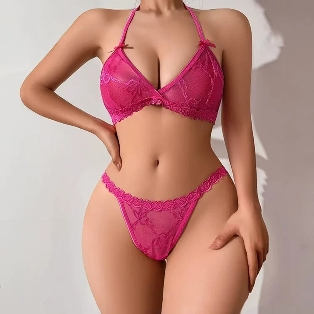 Custom Name Lingerie Set Personalised Sexy Embroidery Thongs For Women Crystal Letters G-string Panties Underwear Gifts