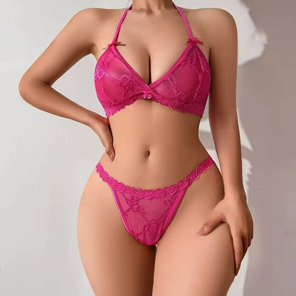 Custom Name Lingerie Set Personalised Sexy Embroidery Thongs For Women Crystal Letters G-string Panties Underwear Gifts