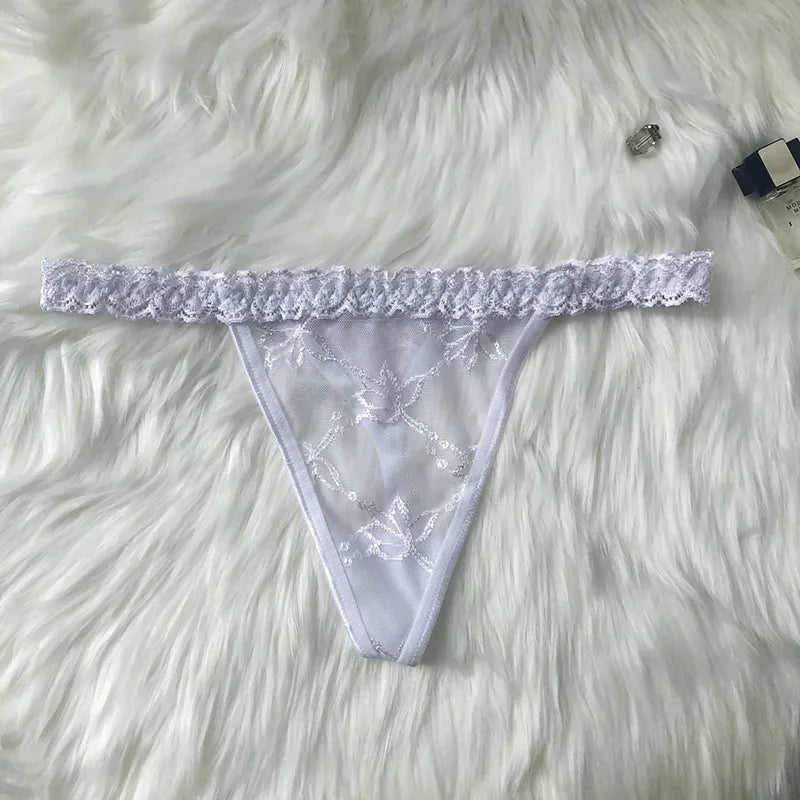 Custom Thong Name Sexy Lace Customized Panties DIY Personalized Name tanga Crystal Underwear Womens Bikini G-String Lover Gift