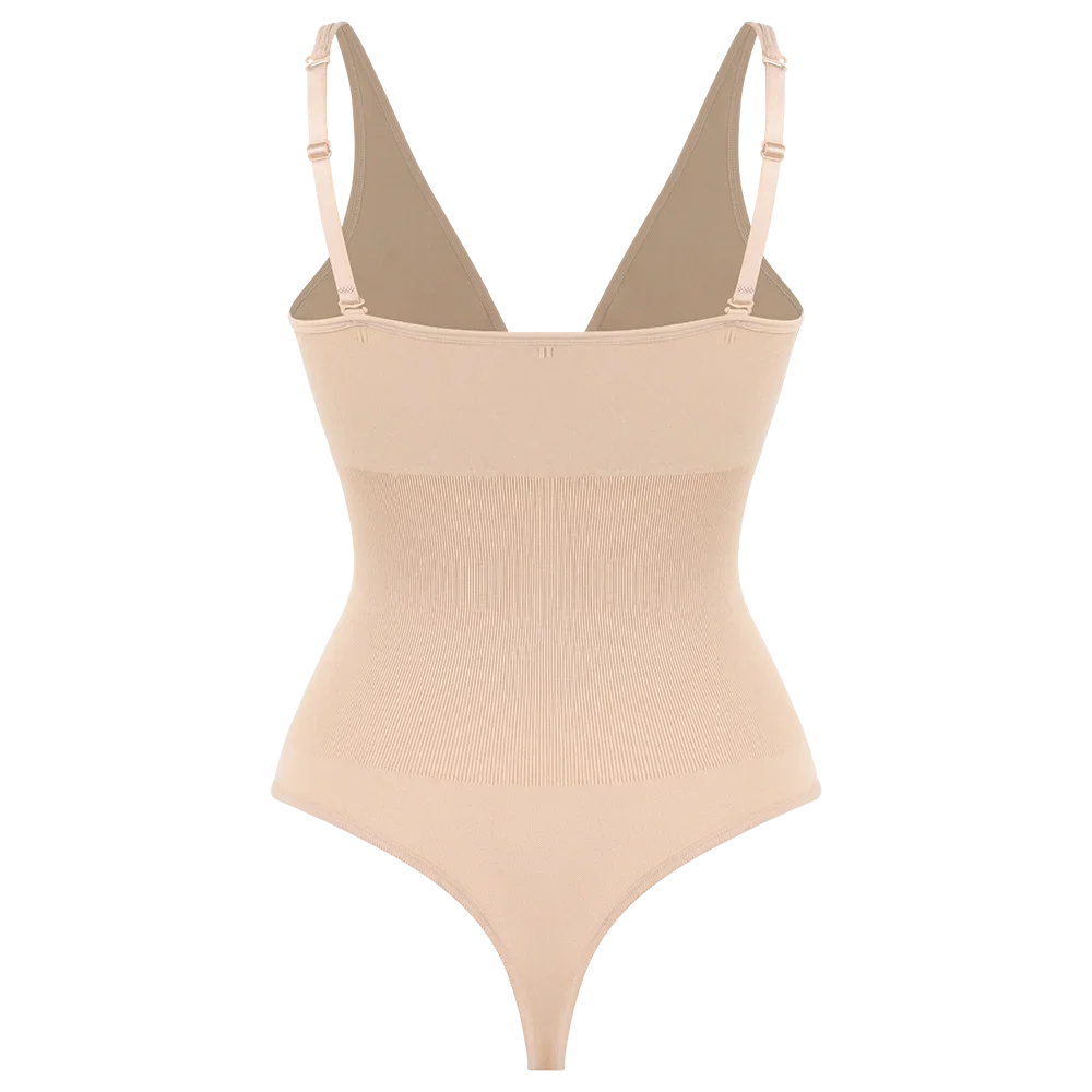Sexy Thong Bodysuit Tummy Control Women Shapewear Halter Neck Flat Belly Body Shaper Slimming Flat Belly Underwear Open Crotch