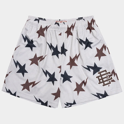 EE Eric Emanuel Men Beach Board Shorts fitness Training Workout Sport Short Pants Summer Gym Jogging Mesh Casual Shorts