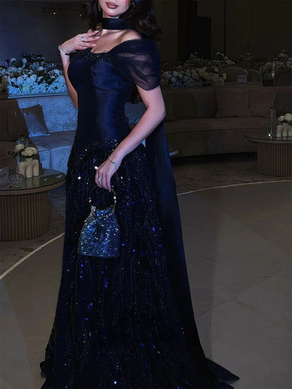 JDY Custom Special Occasion Dress Evening Gown Luxury Gown 2025 Sharon Happy Evening Dress Ball Gown "فساتين سهرة"