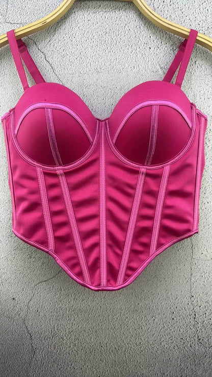 Underwear Bustiers Slimming Lingerie Shapewear Top corset underbust Women Clothes Streetwear Sexy Body Bra Clothing Club