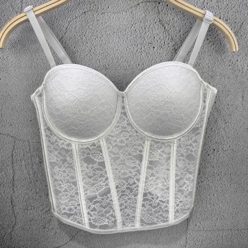 Underwear Bustiers Slimming Lingerie Shapewear Top corset underbust Women Clothes Streetwear Sexy Body Bra Clothing Club