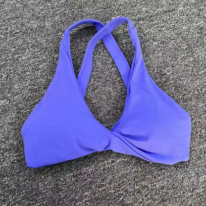 Sport Bra Women Seamless Gym Anti-sweat Breathable Yoga Shockproof Crop Top Fitness Push up Workout Underwear Blue Gray Red Pink