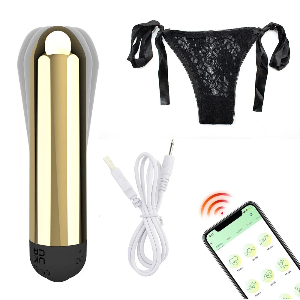 Vibrating Panties Wearable Vibrator Bullet Mini Vibrators Nipple Clitoris Stimulator G-Spot Vagina Sex Toys for Women 18+