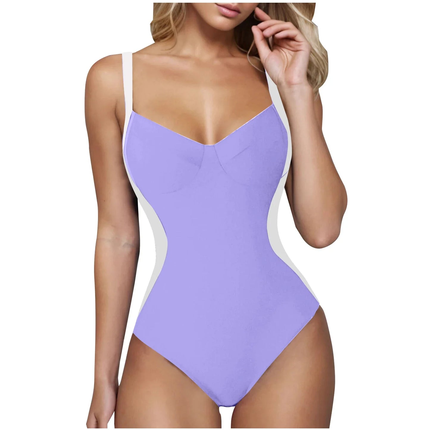 2026 Push Up Swimsuit Women One Piece Slim Strappy Swimwear Female Sexy Bathers Bathing Swimming Swim Suit Beachwear XXL