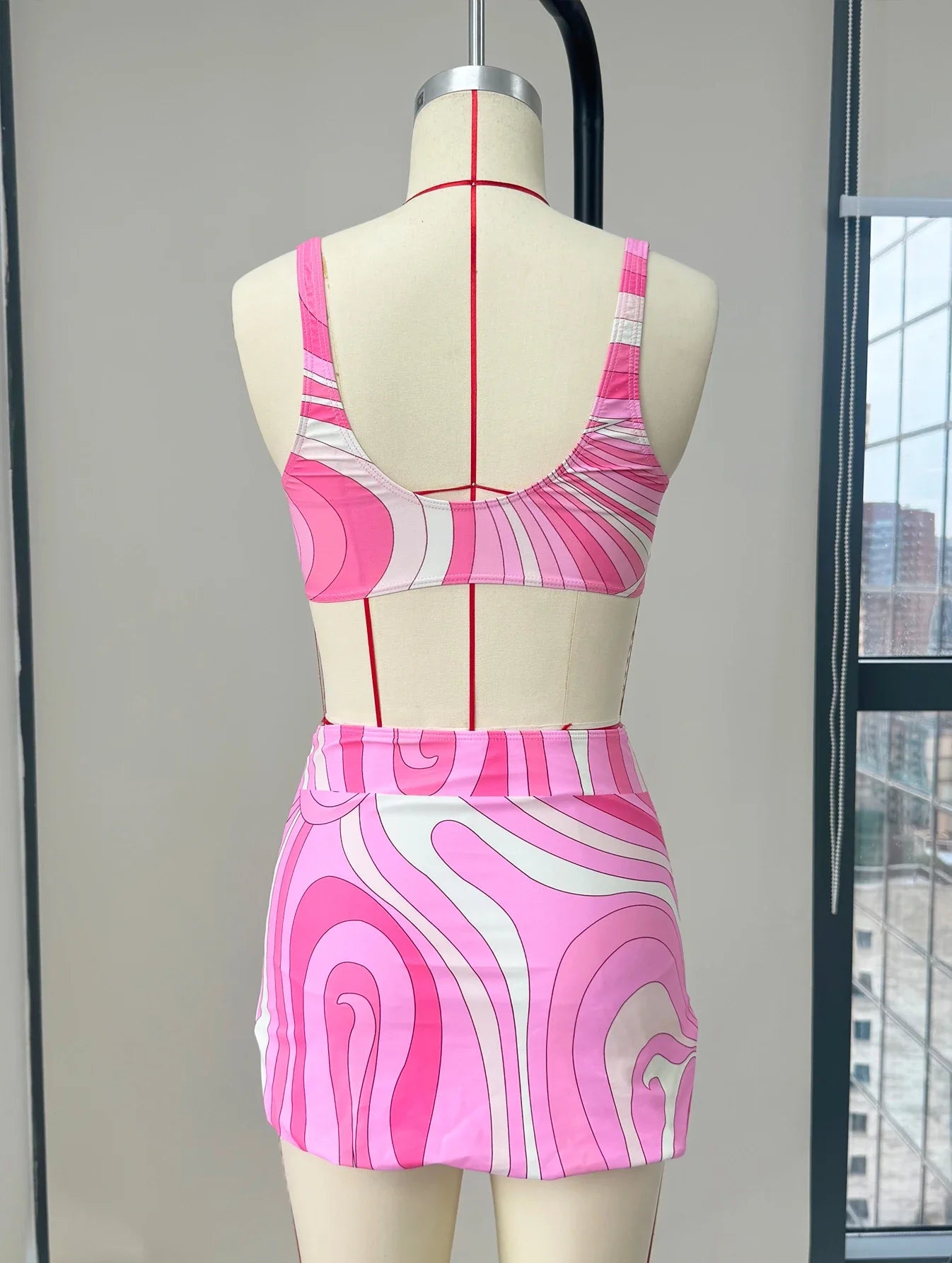 Sexy Swimsuit Bikini with Skirt Swimwear Swimsuit Women Separates Swimwear 3 Pcs Swimsuit Bathing Suit Summer