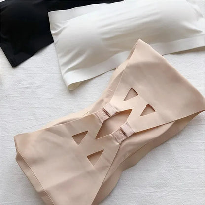 2/1Solid Wireless Sports Bra Comfy & Breathable Seamless Push Up Running Workout Tank Everyday Bra, Women's Lingerie & Underwear