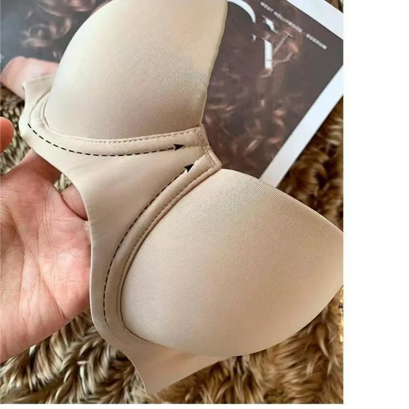 Seamless Bras For Women Underwear Push Up Bra 1/2 Cup Bralette Comfort Soft Invisible Brassiere Non-wire Simple Sexy Lingerie