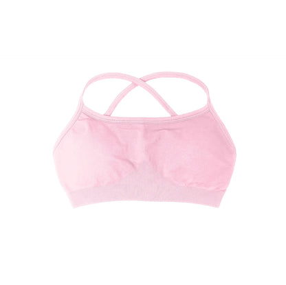 NCLAGEN Sports Bra Seamless Yoga Top Women Fitness Article Gym Active Wear Back Cross Workout Push-up Fitness Running Underwear