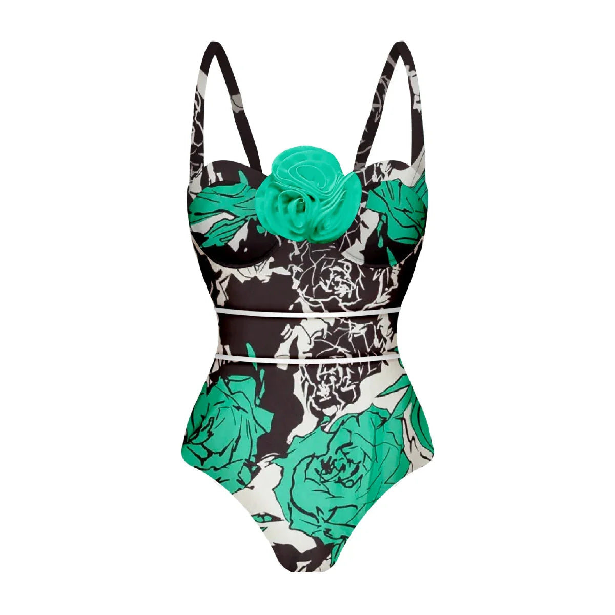 Ashgaily New One Piece Swimsuit Sexy Cartoon Printed Swimwear Women Bathing Suit Beach Backless Monokini Swimsuit Female