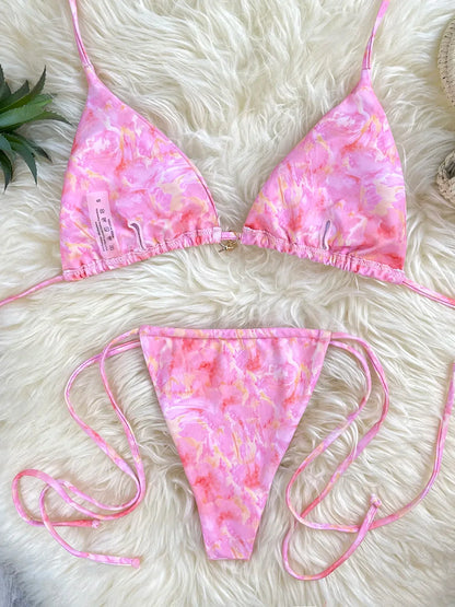 Sexy Micro Tie Brazilian Bikini Women Inspired Swimwear Designer Female Swimsuit Two-pieces Bikini set Bather Bathing Suit Vacay