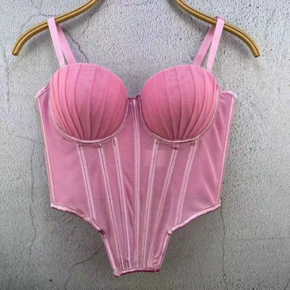 Underwear Bustiers Slimming Lingerie Shapewear Top corset underbust Women Clothes Streetwear Sexy Body Bra Clothing Club