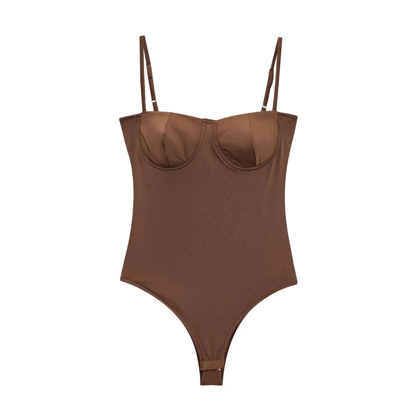 DEEABAE Spicy Girl with Chest Cushion Camisole Jumpsuit Women's New Style Of Sexy Tight Fitting Crotch TopTtrendy