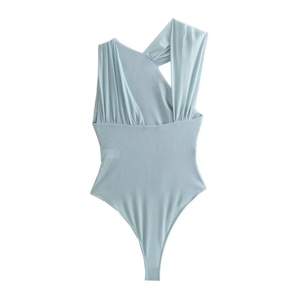 MUJER 2025 Woman Body Leopard Print Mesh Sleeveless Bodysuit Women Summer Tulle Off Shoulder Tight Bodysuit Lingerie Sexy Body