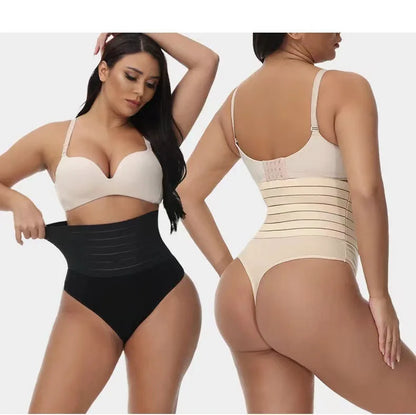 1pcs Women High Waist Shaping Brief Lady Thong Body Shaper Slimming Underwear Butt Lifter Control Pantie Sexy Shapewear Panty