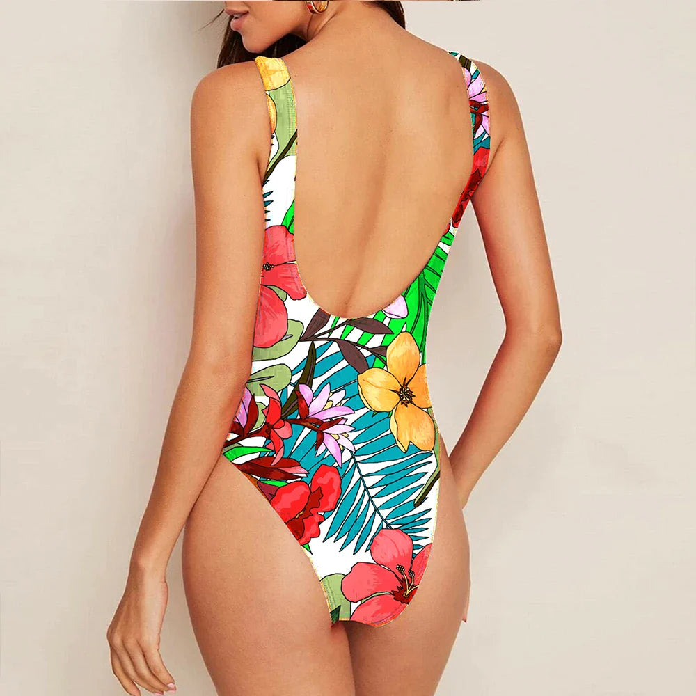 Black One-piece Swimsuit 2025 Stylish New Full Bikini Set One Piece Whole Swimwear For Women Sexy Swim Bathing Suits Swimming