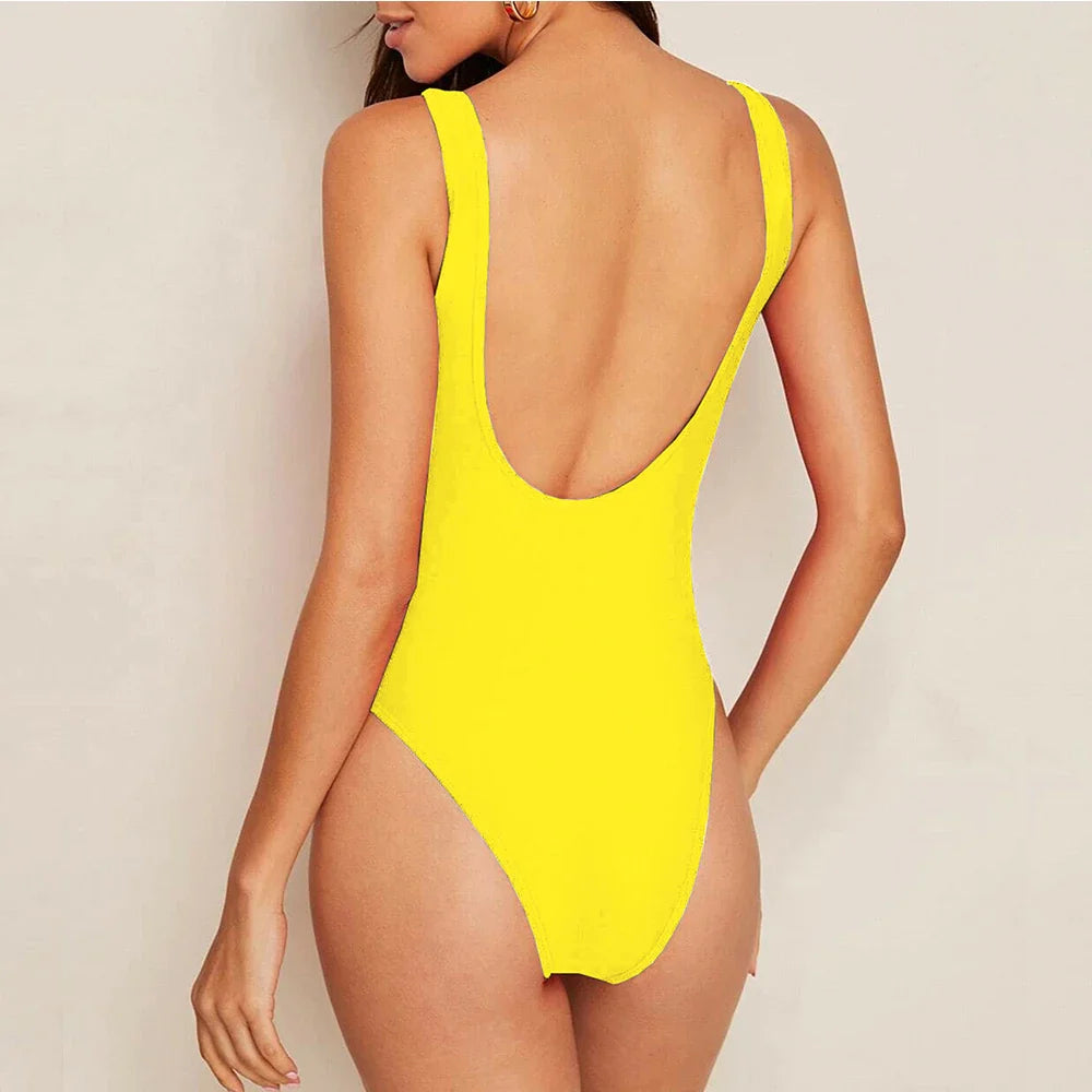 Black One-piece Swimsuit 2025 Stylish New Full Bikini Set One Piece Whole Swimwear For Women Sexy Swim Bathing Suits Swimming