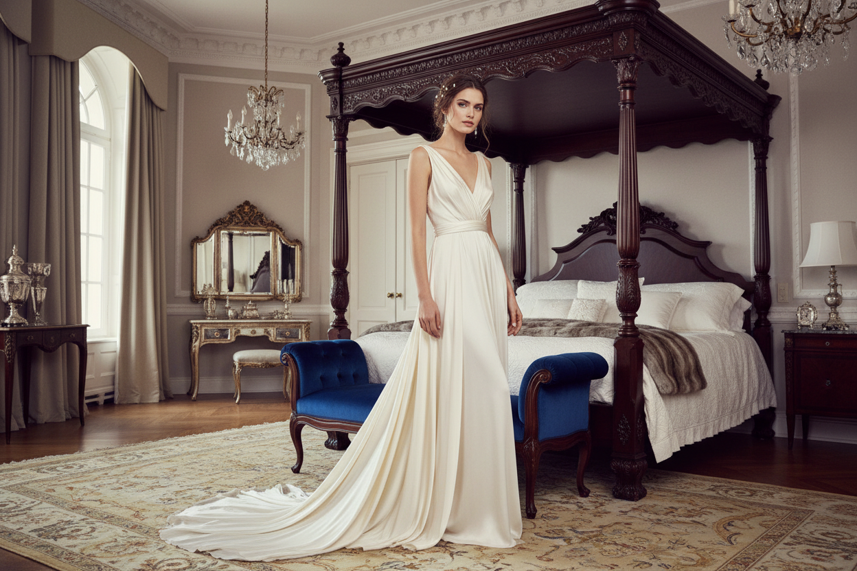 hot girl wear ka night gown 